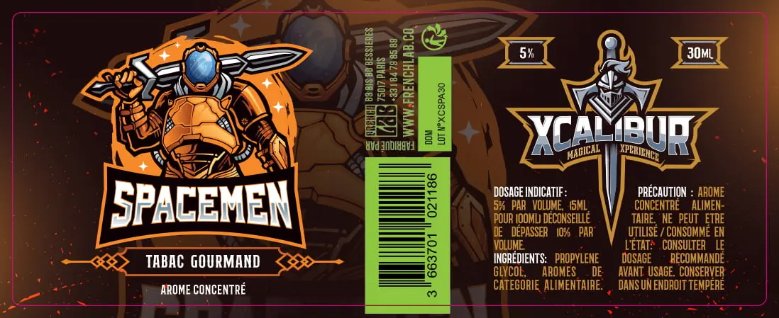 35X90 30ML SPACEMEN_XCALIBUR_30ML_OK