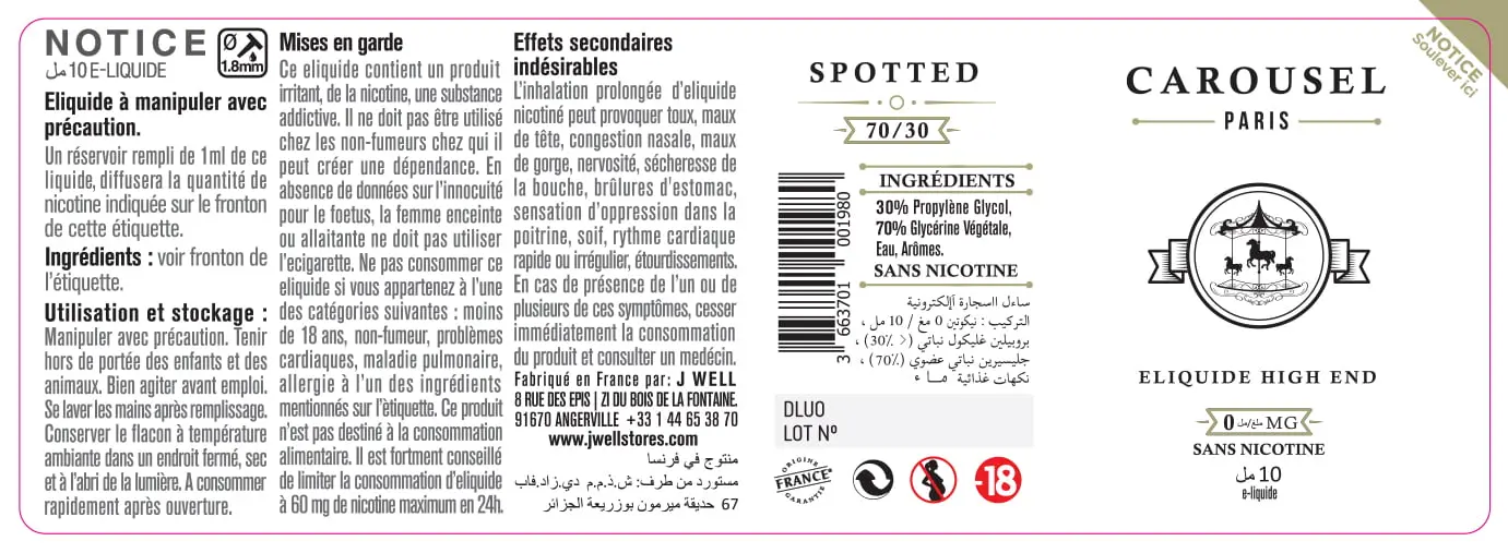 40X114 10ML SPOTTED 10ml ALGERIA-0mg