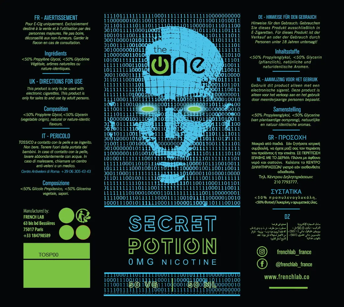 80X90 50ML THE ONE SECRET POTION_50ml-PPAG PELICOB