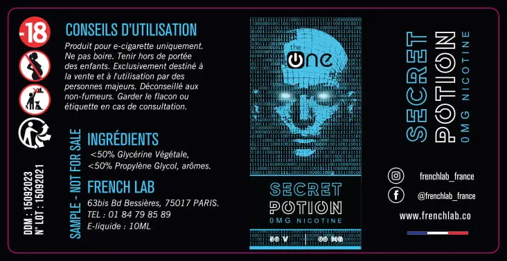 30X60 10ML THE ONE_10ML_SAMPLE-PRINT