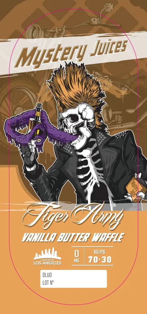 80X35 500ML TIGER ARMY MYSTERY JUICES_BAG Box