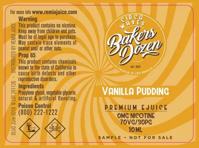 52X38 10ML VANILLA PUDING_10ml_REMIX