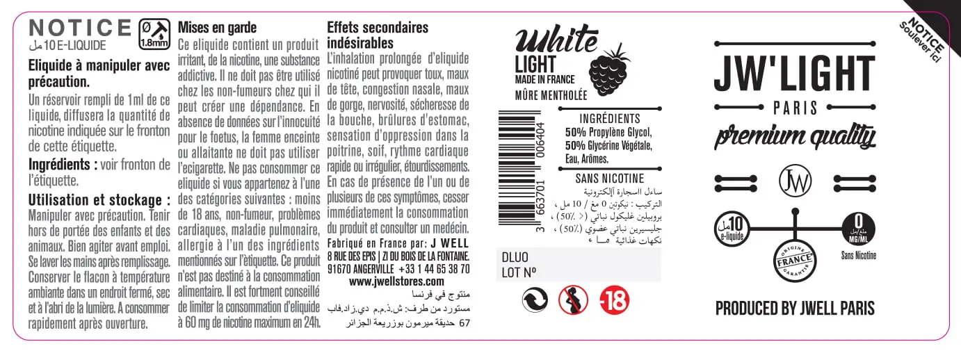 40X114 10ML WHITE LIGHT 10ml-ALGERIA_0mg