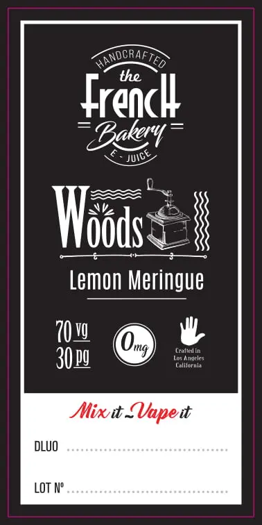 62X30 100ML WOODS French Bakery_100ml Bottle