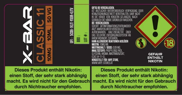 30X60 10ML XBAR_10ml_10mg_LABEL_AT 16
