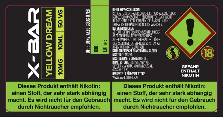 30X60 10ML XBAR_10ml_10mg_LABEL_AT 9