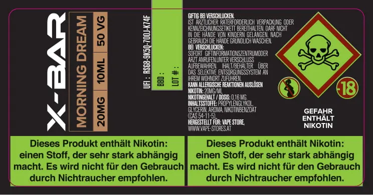 30X60 10ML XBAR_10ml_20mg_LABEL_AT. 18
