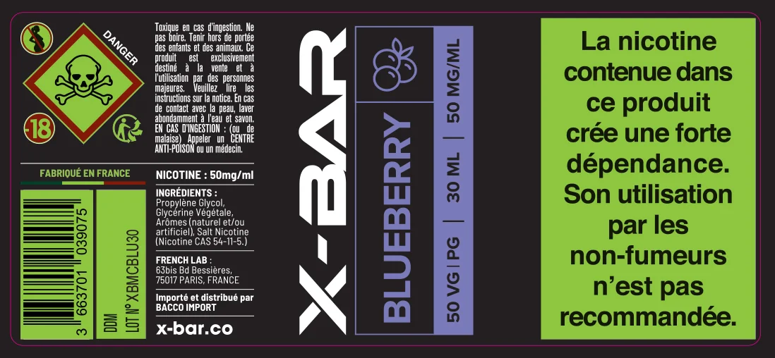 40X90 30ML XBAR_30ML_50MG_BLUEBERRY_Ma