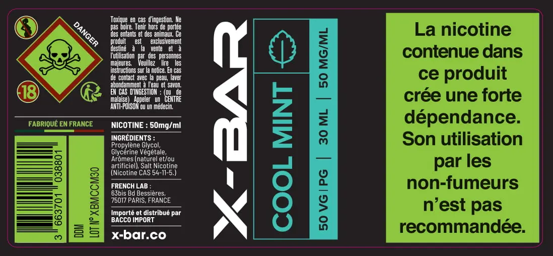 40X90 30ML XBAR_30ML_50MG_COOLMINT_Ma