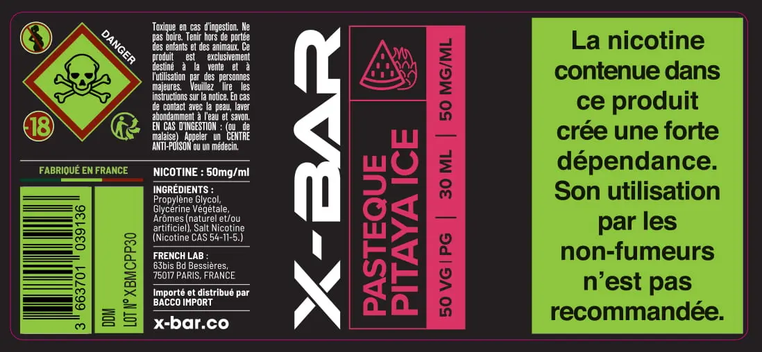 40X90 30ML XBAR_30ML_50MG_WATERMELON-PITAYA_Ma