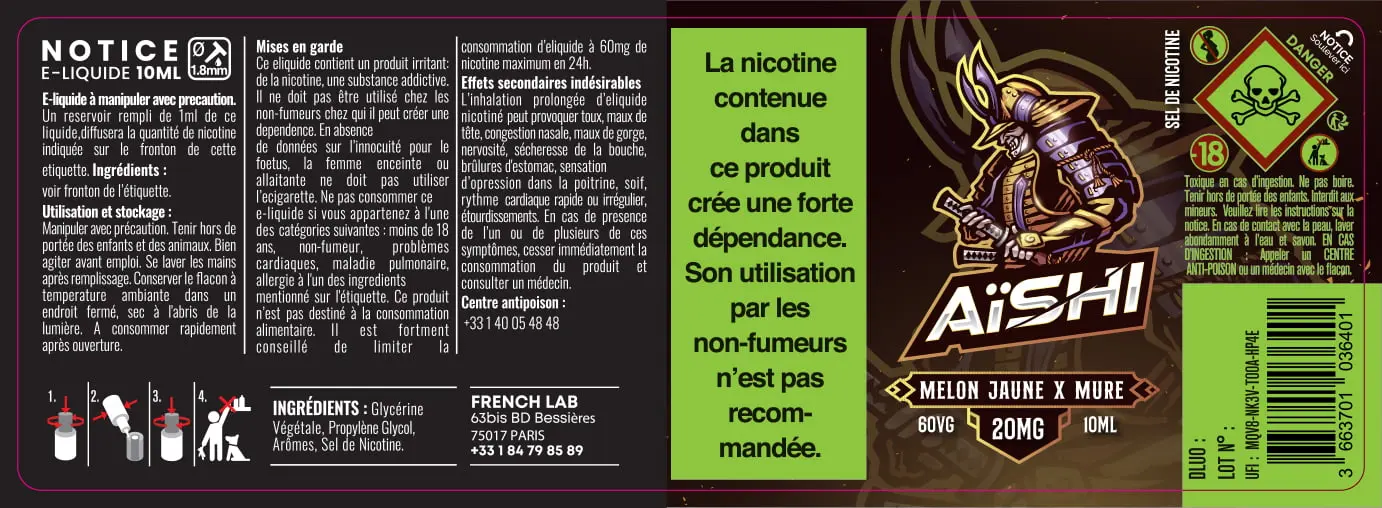 40X114 10ML XBAR_AISHI_10ml_20mg_LABEL