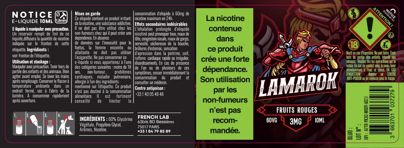 40X114 10ML XBAR_LAMAROCK_10ml_3mg_LABEL