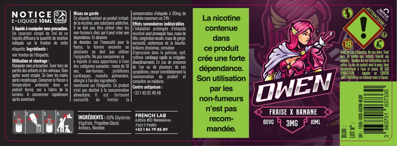40X114 10ML XBAR_OWEN_10ml_3mg_LABEL
