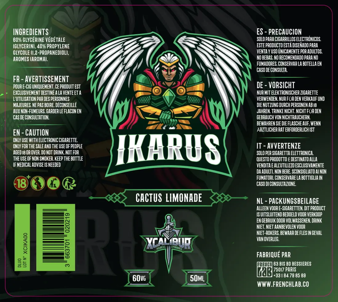 80X90 50ML XCALIBUR IKARUS-PPAG PELICOB
