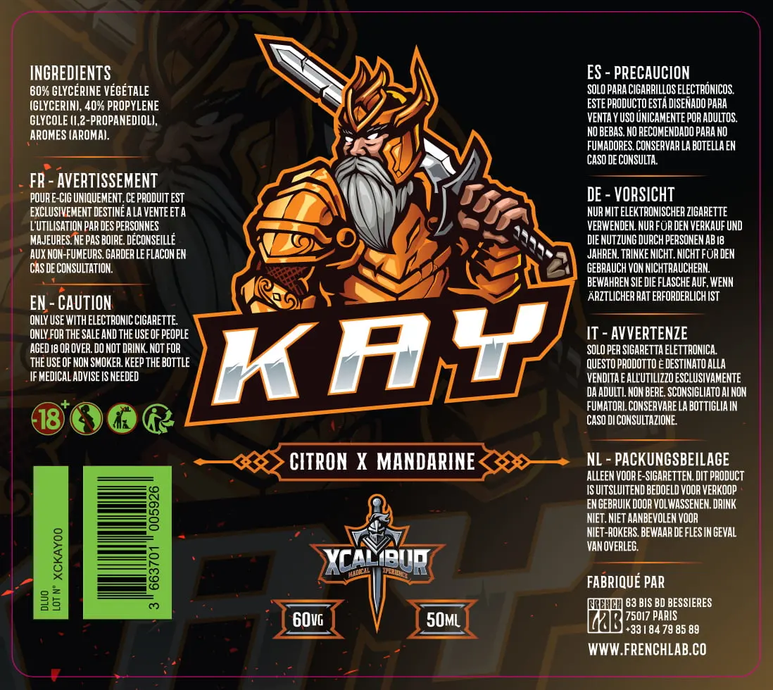 80X90 50ML XCALIBUR KAY-PPAG PELICOB