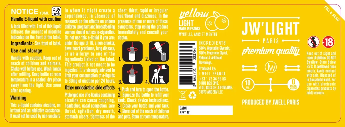 40X114 10ML YELLOW LIGHT 10ml-UK - 0mg