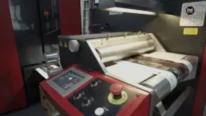 Presse impression étiquettes